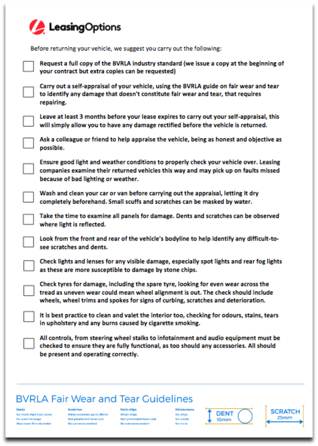 download our fair wear and tear checklist